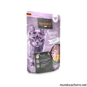 LEONARDO Finest Selection Senior puro en pollo  85 gr