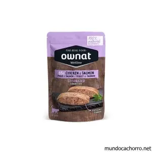 OWNAT WETLINE STERILIZED Chicken & Salmon (CAT) 85 gr