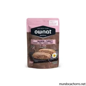OWNAT WETLINE KITTEN Salmon & Turkey (CAT) 85 gr