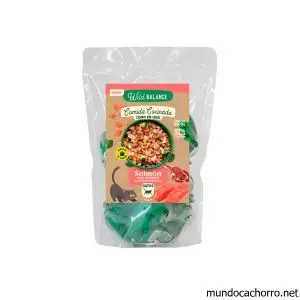 WILD BALANCE Comida Cocinada de Salmón y Ternera con verduras para gatos