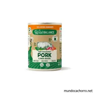 WILD BALANCE Lata de Cerdo para perros 400g - Filosofía BARF