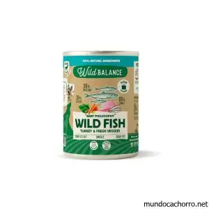 WILD BALANCE Lata de Pescado y Pavo para perros 400g - Filosofía BARF