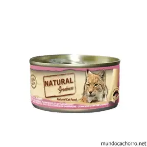 NATURAL GREATNESS FILETE DE ATÚN CON GAMBAS LATA 70 GR